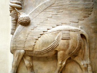 Touro alado da Assíria